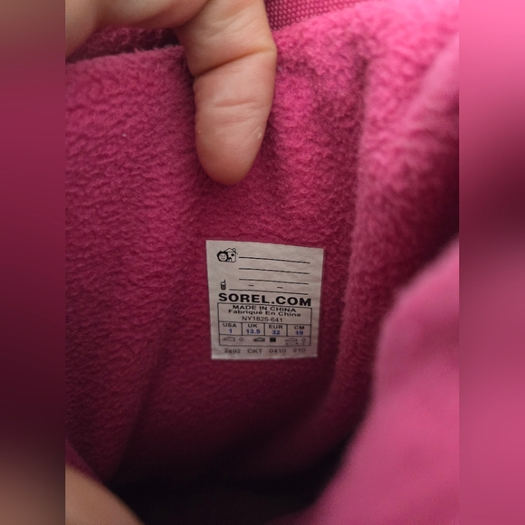 Sorel Pink Waterproof Winter Boots - Picture 11 of 11